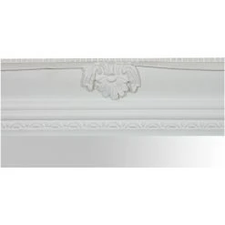 BISCOTTINI Miroir Suspendue Vertical/horizontal L62xPR3xH82 Cm Finition Blanc Antique -Miroir Soldes Boutique 49978595 4