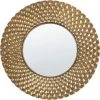 BELIANI Miroir En Doré 38x38 - Doré -Miroir Soldes Boutique 50413317 1