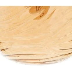 LOLAHOME Plafonnier Avec Abat-jour Cylindrique En Cristal Couleur Bronze Et Métal Ø 24x33 Cm -Miroir Soldes Boutique 50735967 4