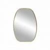 CEANOTHE Miroir Galet 28x40 Cm - Doré 2 CEANOTHE Miroir Galet 28x40 Cm - Doré -Miroir Soldes Boutique 50830305 1