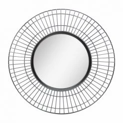 CEANOTHE Miroir Filaire Trendy 45 Cm - Noir