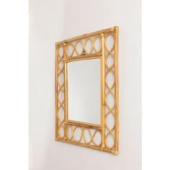 Miroir Mural Carré En Rotin Boké SKLUM Rotin - NATUREL 9 Miroir Mural Carré En Rotin Boké SKLUM Rotin - NATUREL -Miroir Soldes Boutique 50923187 3