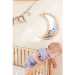 Miroir Mural En Rotin Jonik SKLUM Rotin - NATUREL -Miroir Soldes Boutique 50923188 2