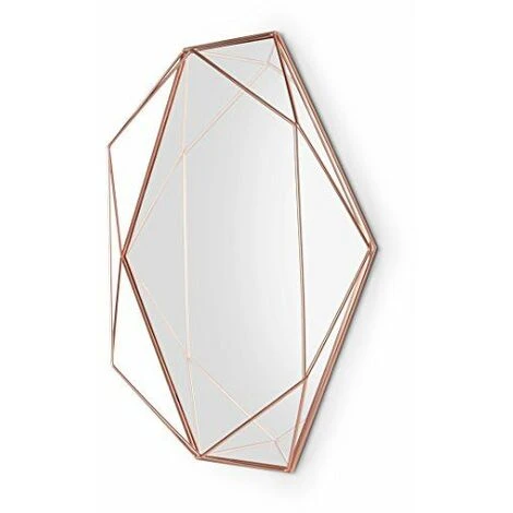 Umbra 358776-880 Prisma Miroir Cuivre 56,8 X 43 X 9 Cm 3 Umbra 358776-880 Prisma Miroir Cuivre 56,8 X 43 X 9 Cm