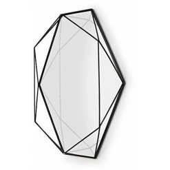 Umbra 358776-040 Prisma Miroir Noir 56,8 X 43 X 9 Cm