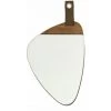 THE HOME DECO FACTORY Miroir Galet Bois 20x30 Cm - Marron
