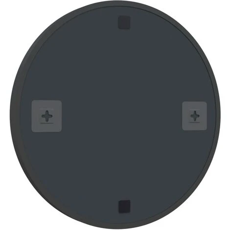 Miroir Mural Noir 50 Cm VidaXL - Noir 7 Miroir Mural Noir 50 Cm VidaXL - Noir – Image 5