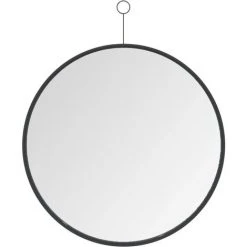 VidaXL Miroir Suspendu Avec Crochet Noir 50 Cm - Noir 8 VidaXL Miroir Suspendu Avec Crochet Noir 50 Cm - Noir -Miroir Soldes Boutique 51777549 2