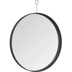 VidaXL Miroir Suspendu Avec Crochet Noir 50 Cm - Noir 9 VidaXL Miroir Suspendu Avec Crochet Noir 50 Cm - Noir -Miroir Soldes Boutique 51777549 3