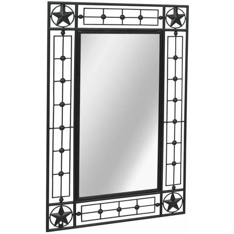 YOUTHUP Miroir Mural Rectangulaire 50 X 80 Cm Noir 4 YOUTHUP Miroir Mural Rectangulaire 50 X 80 Cm Noir – Image 2