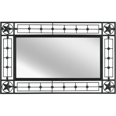 YOUTHUP Miroir Mural Rectangulaire 50 X 80 Cm Noir 5 YOUTHUP Miroir Mural Rectangulaire 50 X 80 Cm Noir – Image 3
