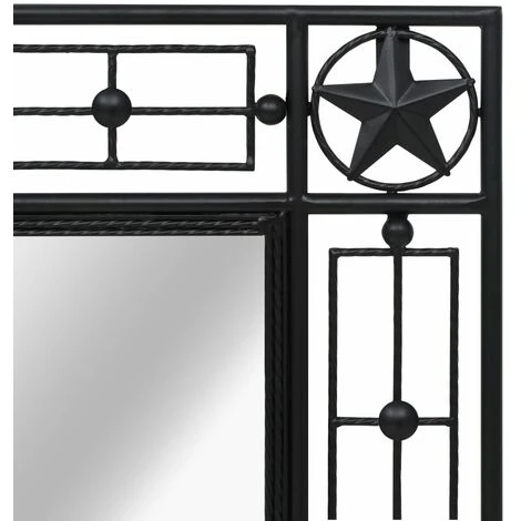 YOUTHUP Miroir Mural Rectangulaire 50 X 80 Cm Noir 6 YOUTHUP Miroir Mural Rectangulaire 50 X 80 Cm Noir – Image 4