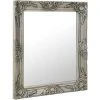YOUTHUP Miroir Mural Style Baroque 50x60 Cm Argenté - Argent -Miroir Soldes Boutique 51866431 1