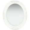 YOUTHUP Miroir Mural Style Baroque 50x60 Cm Blanc - Blanc