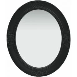 YOUTHUP Miroir Mural Style Baroque 50x60 Cm Noir - Noir