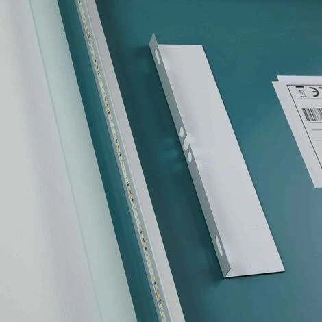 NOVA Trappage De Miroir Rétro-éclairé / Touche Horizontale 3 Mode De Lumière Couleur : 50x70 Cm 5 NOVA Trappage De Miroir Rétro-éclairé / Touche Horizontale 3 Mode De Lumière Couleur : 50x70 Cm – Image 3