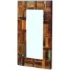 Topdeal Miroir Bois De Récupération Massif 80 X 50 Cm -Miroir Soldes Boutique 52084462 1