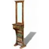 Topdeal Miroir De Couloir Bois De Récupération Massif 47 X 23 X 180 Cm 2 Topdeal Miroir De Couloir Bois De Récupération Massif 47 X 23 X 180 Cm -Miroir Soldes Boutique 52084466 1