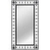 Topdeal Miroir Mural Rectangulaire 60 X 110 Cm Noir 1 Topdeal Miroir Mural Rectangulaire 60 X 110 Cm Noir -Miroir Soldes Boutique 52085435 1