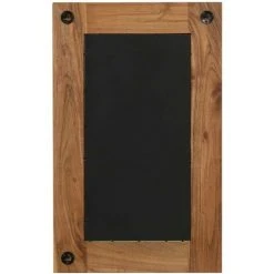 Topdeal Miroir Bois D'acacia Massif 50 X 80 Cm -Miroir Soldes Boutique 52085582 5