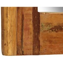 Topdeal Miroir Mural Bois De Récupération Massif 60 X 60 Cm 11 Topdeal Miroir Mural Bois De Récupération Massif 60 X 60 Cm -Miroir Soldes Boutique 52085621 5