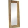 Topdeal Miroir Bois Massif De Manguier 50 X 110 Cm VDFF12237_FR -Miroir Soldes Boutique 52094733 1