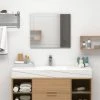Topdeal Miroir Mural 60x50 Cm Verre FF249532_FR