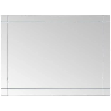 Topdeal Miroir Mural 60x50 Cm Verre FF249532_FR 4 Topdeal Miroir Mural 60x50 Cm Verre FF249532_FR – Image 2
