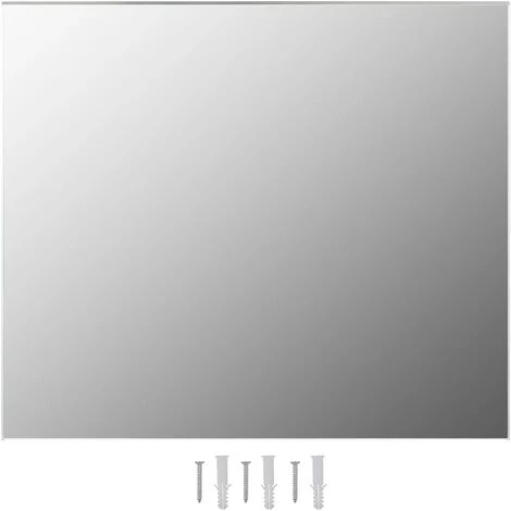 Topdeal Miroir Sans Cadre 80x60 Cm Verre FF283646_FR 4 Topdeal Miroir Sans Cadre 80x60 Cm Verre FF283646_FR – Image 2