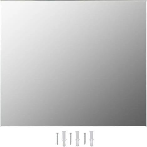 Topdeal Miroir Sans Cadre 70x50 Cm Verre FF283645_FR 4 Topdeal Miroir Sans Cadre 70x50 Cm Verre FF283645_FR – Image 2