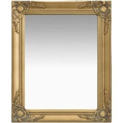 Topdeal Miroir Mural Style Baroque 50x60 Cm Doré FF320317_FR