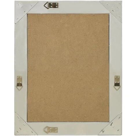 Topdeal Miroir Mural Style Baroque 50x60 Cm Argenté FF320318_FR 5 Topdeal Miroir Mural Style Baroque 50x60 Cm Argenté FF320318_FR – Image 3