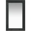 Topdeal Miroir Mural Style Baroque 50x80 Cm Noir FF320323_FR