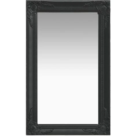 Topdeal Miroir Mural Style Baroque 50x80 Cm Noir FF320323_FR 3 Topdeal Miroir Mural Style Baroque 50x80 Cm Noir FF320323_FR