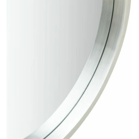 Topdeal Miroir Mural Avec Sangle 40 Cm Argenté FF320362_FR 6 Topdeal Miroir Mural Avec Sangle 40 Cm Argenté FF320362_FR – Image 4