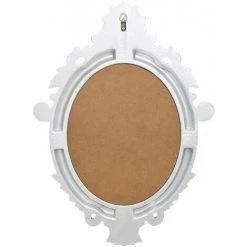 Topdeal Miroir Mural Style Château 56x76 Cm Argenté FF320358_FR -Miroir Soldes Boutique 52100917 4