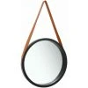 Topdeal Miroir Mural Avec Sangle 50 Cm Noir FF320367_FR -Miroir Soldes Boutique 52100920 1