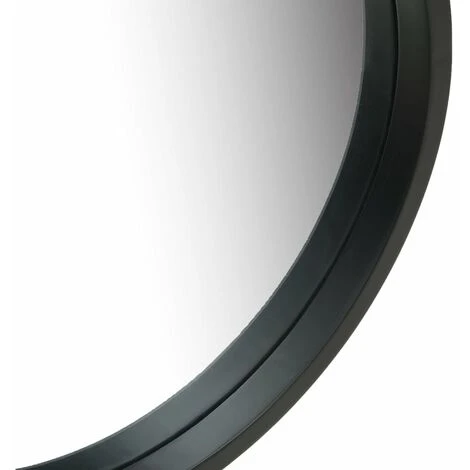 Topdeal Miroir Mural Avec Sangle 50 Cm Noir FF320367_FR 5 Topdeal Miroir Mural Avec Sangle 50 Cm Noir FF320367_FR – Image 3