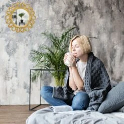 Relaxdays Miroir Mural Rond, Décoration Murale Pour Toutes Les Pièces, Avec Cadre, Ornement, ∅ 50 Cm, Blanc -Miroir Soldes Boutique 52201992 5