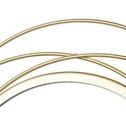 ECHOO Miroir Mural Décoratif En Métal - 36 Cm De Diamètre - Rond - Décoration Pour Chambre à Coucher, Salon, Salle De Bain, Couloir -Miroir Soldes Boutique 52470592 4