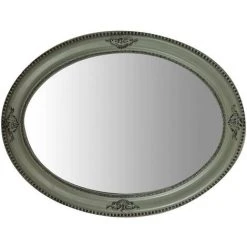 BISCOTTINI Miroir Suspendu Pour Suspension Verticale/horizontale L64xPR4xH84 Cm Finition Gris Antique -Miroir Soldes Boutique 52492668 4