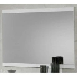 DANSMAMAISON Miroir 90 Cm - AVELLINO - L 90 X L 2 X H 60 Cm - Transparent