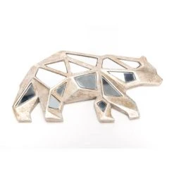 Amadeus - Ours Miroir Mural - Marron