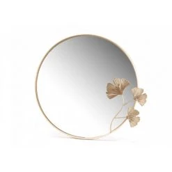 Amadeus - Miroir Ginkgo 29 Cm - Or