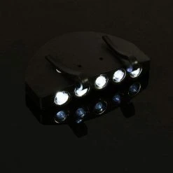 GUAZHUNIFR 1 PC Casquette Lumineuse Bord LumièreGuazhuni Mini Phare Rotatif Lampes De Poche Casquette Visière Torche Pour Camping Course Cyclisme Marche Randonnée -Miroir Soldes Boutique 53105744 5