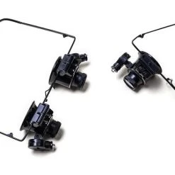 GUAZHUNIFR Lot De 4 Loupes D'horloger Différentes Puissances Guazhuni– 5x, 10x, 15x, 20x, Pour Bijoutier Et Horloger (Noir) -Miroir Soldes Boutique 53366666 3