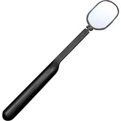 GUAZHUNIFR Miroir D'extension De Cils Grand Miroir De Cils Miroir De Cils Outil De Cils 270 Degrés De Rotation Libre Extensions De Cils Fournitures Accessoires Guazhuni Noir