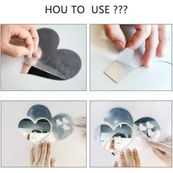 LONGZIMING Miroir Acrylique 3D - Décoration Murale Autocollante En Forme De Plume - Décoration D'intérieur Pour Salon, Chambre, Salle De Bain, Ferme-plume Argentée-30 X 125 Cm 11 LONGZIMING Miroir Acrylique 3D - Décoration Murale Autocollante En Forme De Plume - Décoration D'intérieur Pour Salon, Chambre, Salle De Bain, Ferme-plume Argentée-30 X 125 Cm -Miroir Soldes Boutique 53467176 5