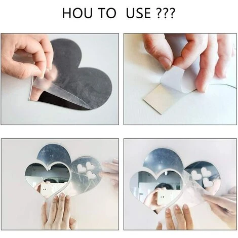 LONGZIMING Miroir Acrylique 3D - Décoration Murale Autocollante En Forme De Plume - Décoration D'intérieur Pour Salon, Chambre, Salle De Bain, Ferme-plume Argentée-30 X 125 Cm 7 LONGZIMING Miroir Acrylique 3D - Décoration Murale Autocollante En Forme De Plume - Décoration D'intérieur Pour Salon, Chambre, Salle De Bain, Ferme-plume Argentée-30 X 125 Cm – Image 5