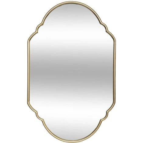 ATMOSPHERA, CRÉATEUR D'INTÉRIEUR Miroir Métal Or Nelia - Or 3 ATMOSPHERA, CRÉATEUR D'INTÉRIEUR Miroir Métal Or Nelia - Or